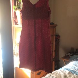 Adorable red dress from Express